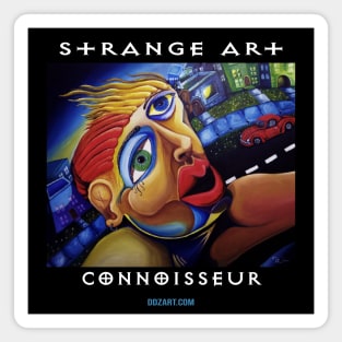 Strange Art Connoiseur Magnet